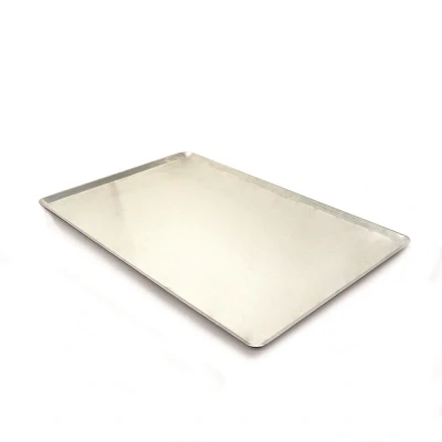Afbeelding van Bakplaat Aluminium 60x40cm (dichte hoeken 45)