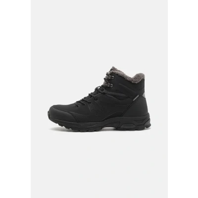 Afbeelding van HI TEC Jackdaw WP Insulated Snowboots, Heren, Maat: 40, Black/dark grey Textiel/ synthetisch