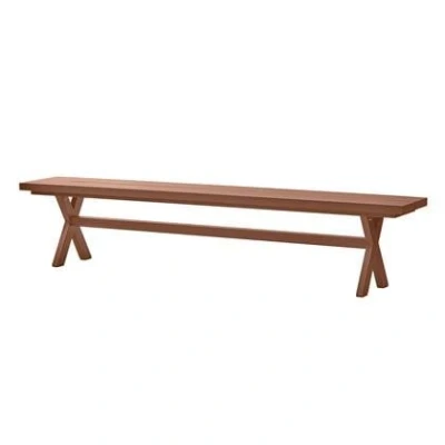 Afbeelding van Exotan Delta Picknickbank Aluminium Terra
