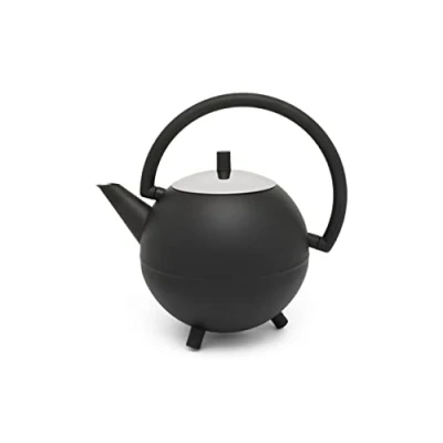 Afbeelding van Bredemeijer Theepot Duet Design Saturn 1,2L mat zwart