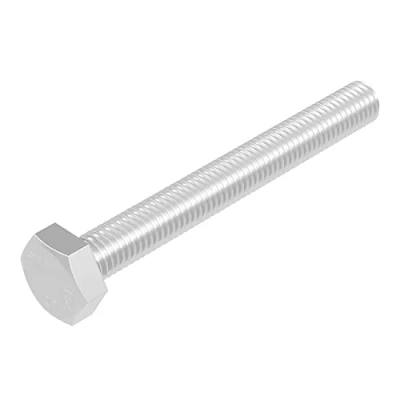 Afbeelding van SECCARO Set van 20 zeskantschroeven M6 x 50 mm roestvrij staal V2A VA A2 DIN 933 ISO 4017 zeskant buitenzeskant