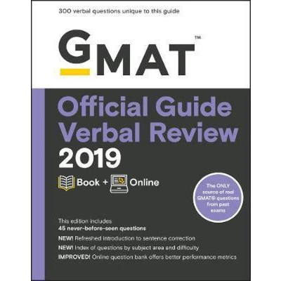 Afbeelding van GMAT Official Guide Verbal Review 2019