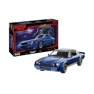 Afbeelding van 1:25 Revell 07728 Stranger Things Billy&#039;s Chevrolet Chevy Camaro Amerikaanse Auto Plastic Modelbouwpakket
