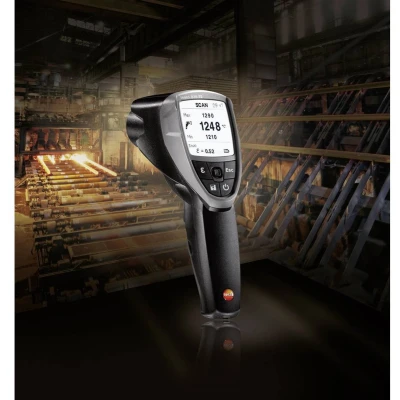 Afbeelding van testo 835 T2 Infrarood thermometer Optiek 50:1 10 +1500 C Contactmeting