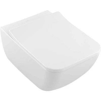 Afbeelding van Villeroy &amp; Boch Venticello wandcloset diepspoel DirectFlush 37.5x56cm ceramic+ wit