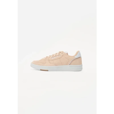Afbeelding van Reebok Classic Phase Court Sneakers laag, Dames, Maat: 41, Bleached peach/white/earth Veloursleer