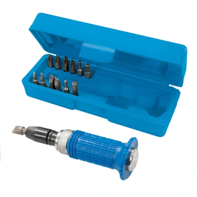 Afbeelding van Silverline 14 delige soft grip slagschroevendraaier set