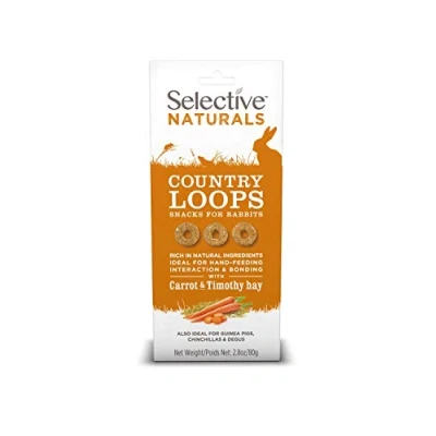 Afbeelding van Supreme Selective Naturals Country Loops Knaagdiersnack 80 g