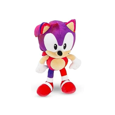 Afbeelding van Sonic The Hedgehog Origineel gelicentieerd pluche dier 80 cm en Rainbow modellen 28 30 (7 editie naar keuze) (rood/paars)