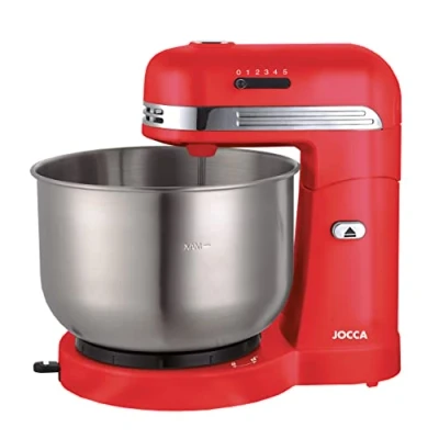 Afbeelding van Jocca Bodegon Keukenmachine Keukenmixer Keuken Machine Mixer met Mengkom Rood 1586