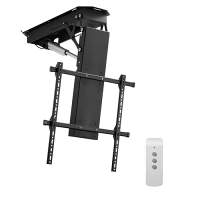 Image de VEVOR Support TV Plafond Motorisé pour Écran 32 70 po/81,3 178 cm Rabattable