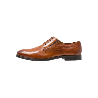 Afbeelding van bugatti Savio EVO Veterschoenen, Heren, Maat: 46, Cognac Leer