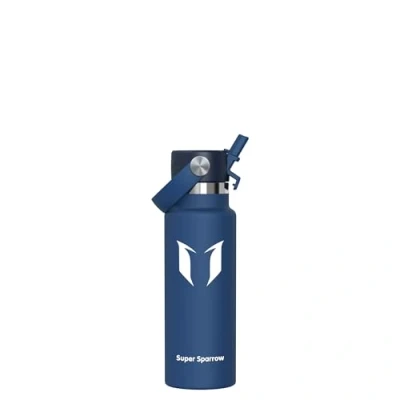 Afbeelding van Super Sparrow thermosfles voor kinderen, ultralicht, roestvrij staal, 18/10, thermosfles, 350 ml, BPA vrij, school, sport, camping, yoga, gym, fietsen,