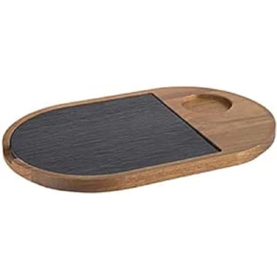 Afbeelding van APS, Servies, Dienblad 2 stuks, hoogte: 20 mm, lengte: 280 breedte: 175 mm