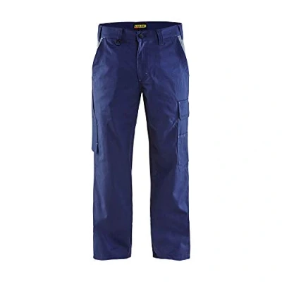 Afbeelding van Blaklader Werkbroek Industrie 1404 1800 Marineblauw/Grijs D120