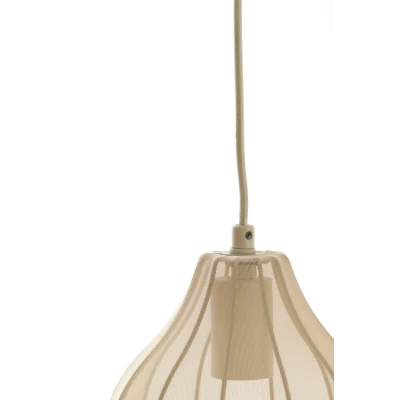 Afbeelding van Light&amp;living Hanglamp 5L 100x15x21,5 cm ELATI zand