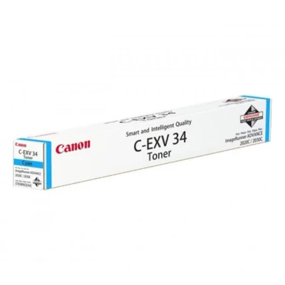 Afbeelding van Canon C EXV 34 Toner Cyaan