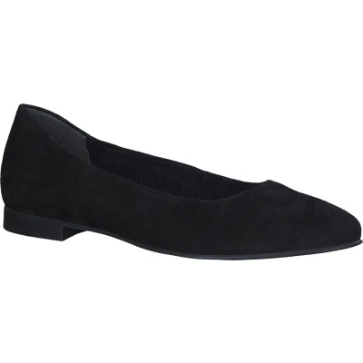 Afbeelding van Tamaris Ballerina Ballerina&#039;s, Dames, Maat: 38, Black Leer