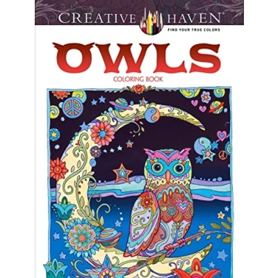 Afbeelding van Creative Haven Owls Coloring Book