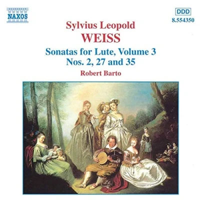 Afbeelding van Roberto Barto Lute Sonatas 3 (CD)