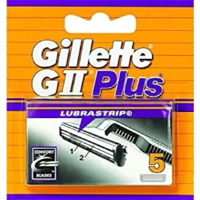 Afbeelding van Gillette GII Plus Scheermesjes 5 Stuks