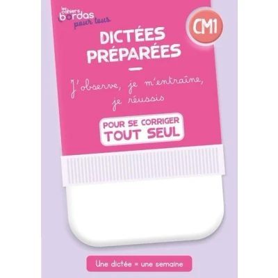 Image de Cahiers Bordas pour tous Dictées CM1 2023 Cahier corrigé