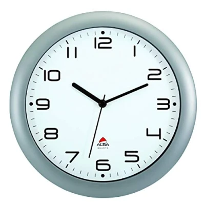 Image de Alba HORNEW M Quartz Horloge Silencieuse Métal 30 x 5,5 cm