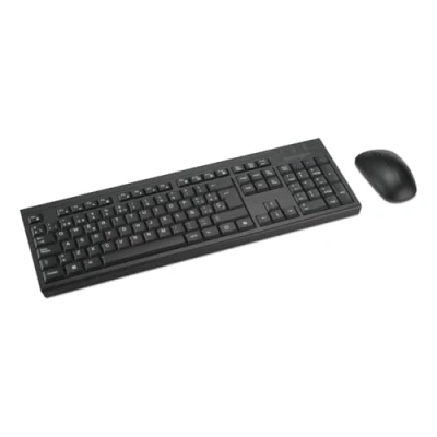 Image de Kensington KM270 EQ Ensemble clavier et souris rechargeable full size sans fil 2.4 GHz, Bluetooth QWERTY Espagnol
