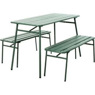 Afbeelding van Picknickset Gardalux 3 delig (Metaal, Groen)