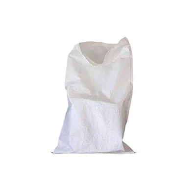 Afbeelding van 100 zakken van geweven polypropyleen 40 x 60 cm wit 30 g