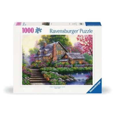 Afbeelding van Legpuzzel Romantische Cottage, 1000st.