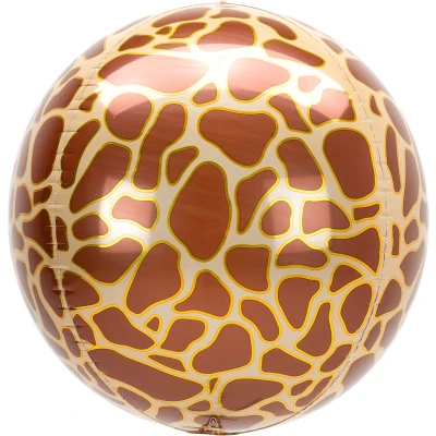 Afbeelding van Orbz ballon Giraffe print 38 cm