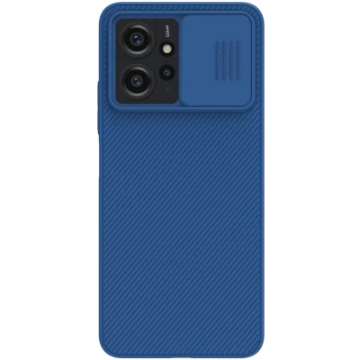 Afbeelding van Nillkin CamShield Hoesje voor de Xiaomi Redmi Note 12 4G Back Cover met Camera Slider Blauw