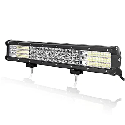 Afbeelding van Willpower Ledstrip, 17 inch, 450 W, led bar, spot en overstroming, 12 V, 24 lichtstrip, waterdicht, IP67, 6000 K, wit, voor 4 x 4, auto, vrachtwagen, tractor, quad, boot, offroad
