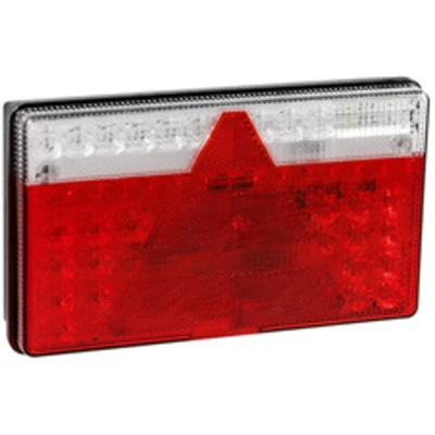 Afbeelding van Achterlicht LED Aspöck Multiled II rechts 8 PIN&#039;s bajonet green + 0.5m kabel, x 1mm² kentekenlicht Aspock Achterlichten