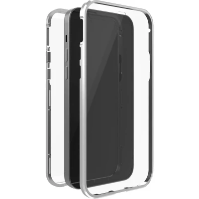 Afbeelding van Black Rock 360&amp;Deg; Glass Cover For Apple Iphone 12 Pro Max Silver