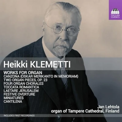 Afbeelding van Jan Lehtola Klemetti: Organ Music (CD)