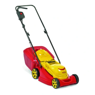 Afbeelding van Wolf Garten Elektromaaier S3800e Grasmaaier 38 cm 40 l Rood Geel 1400 Watt