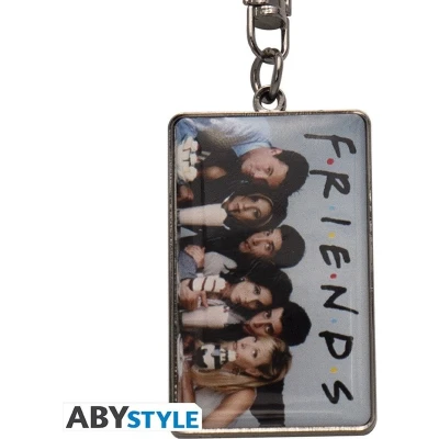 Afbeelding van Friends Milkshake Metalen Sleutelhanger 5 cm