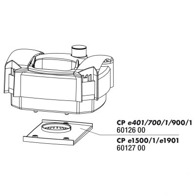 Afbeelding van Jbl Cristalprofi E4/7/900/1 Verdeelplaat Filters 1 stuk