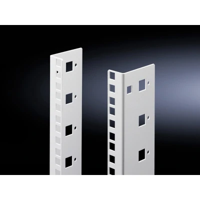 Afbeelding van Rittal 7507.712 19 inch Rails voor patchkast 12 HE Grijs