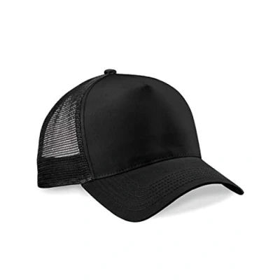 Afbeelding van Beechfield B640 Snapback Trucker, zwart/limoengroen, één maat, zwart/limoengroen
