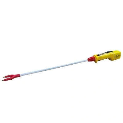 Afbeelding van Aiguillon AniShock Pro 2000 batterie jaune, 98 cm, MS Schippers Convient aux Bovins Vaches Porcs
