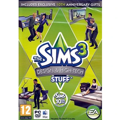 Afbeelding van iMac Games The Sims 3: Design and Hi Tech Stuff (Mac), PC, Mac, T (Tiener)