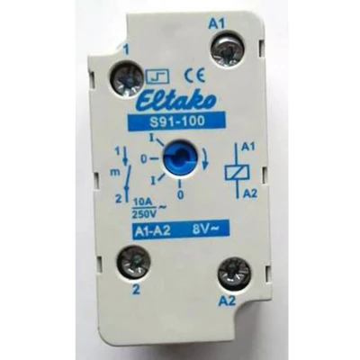 Afbeelding van Eltako S91 100 8VAC Impulsrelais Opbouw (op muur) 8 V
