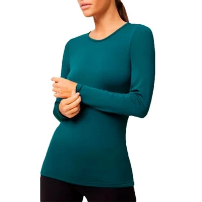 Afbeelding van Ysabel Mora Zwart thermoshirt met lange mouwen