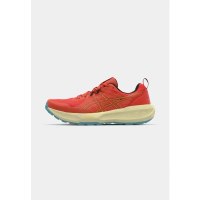 Afbeelding van Asics GEL Sonoma 8 Trail hardloopschoenen, Heren, Maat: 49, Red clay/black Kunststof/ textiel