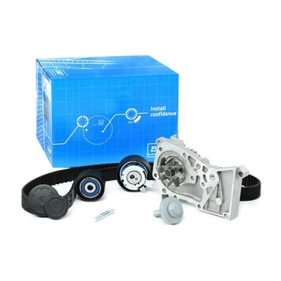Afbeelding van Skf Distributieriem kit incl.waterpomp VKMC 06021