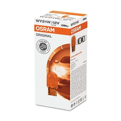 Image de OSRAM 7504 Ampoules PY21W BAU15S ULTRALIFE 21W, Set de 10, Jaune