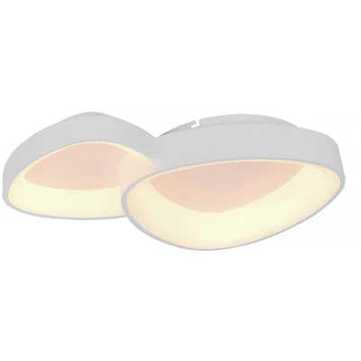 Afbeelding van Freelight Plafondlamp Organico L 58 cm wit